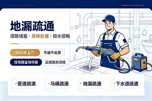 延边地漏疏通